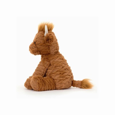 Jellycat Fuddlewuddle Highland Cow New Zealand | TOXLH6942